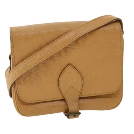 Louis Vuitton Vintage, Pre-owned Leather louis-vuitton-bags Beige, Dames, Maat:ONE Size