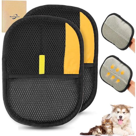 Pieces Magic Brush Husdjurshår - Tvättbar och Återanvändbar för Katt- och Hundhår - Enkel Vård och Rengöring av Soffa, Matta och Möbler