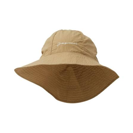 Jacquemus Hoeds , Beige , Dames , Maat: 58 CM Hoeden
