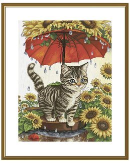 Broderikit Billede Blomsterregn - Nova Sloboda