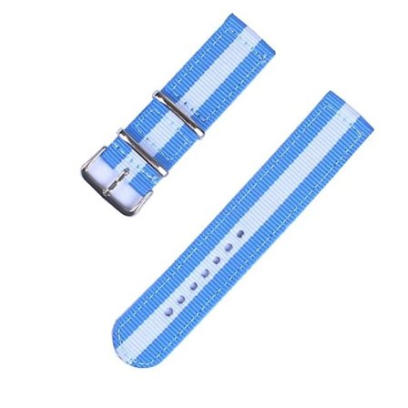 20 mm 22 mm rem för Samsung Watch Galaxy 4/3/46 mm/active 2/gear S3/amazfit Nylon Watchband Armband Huawei Gt/2/2e/3/ pro Band