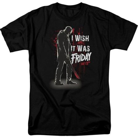 Önskar att det var fredagen den 13:e T-shirten S