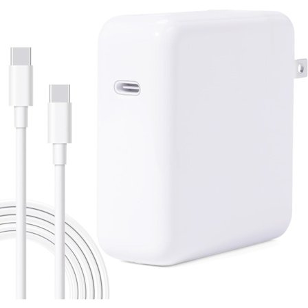 67W lader, 67W strømadapter Mac Book Pro for Pro/Air 13 14 15 16 tommer 2024-2010, M1 M2 M3, for Mac Air 13/14 tommer, inkludert USB-C til USB-C