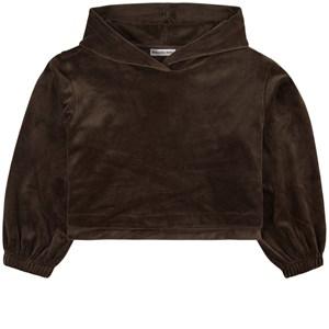 Designers' Remix Girls Mud G Frances Hoodie 10 Years - Jumpers and knitwear - 10 years - Brown - Mädchen