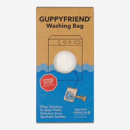 Guppyfriend-pesupussi Polarn O. Pyret Onesize lastenvaatteet white