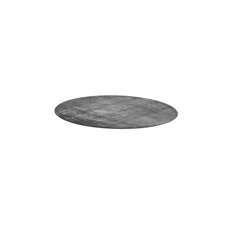 Runder Teppich ROBIN, Ø 2500 mm, hellgrau