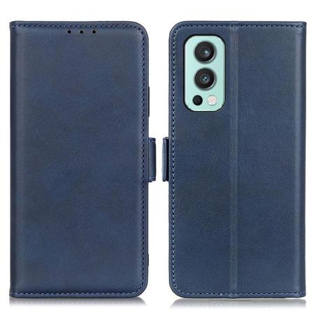 Flip Folio Plånboksfodral Oneplus Nord 2 5g - Blå Blå