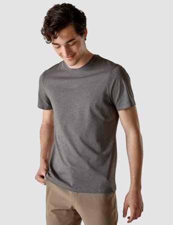 Shaping New Tomorrow - Supima T-Shirt - Dark Grey - Male - Size XS