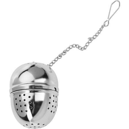 Teägg, Oval, Tetid, Rostfritt Stål, ø 4 cm