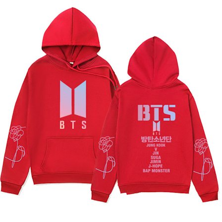 Bts unisex hoodie Casual hoodie Cosplay Jacket Top W