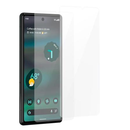 [2-pack] Härdat Glas Google Pixel 6a Skärmskydd