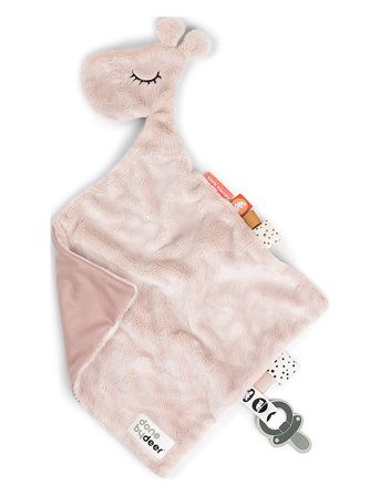 Comfort Blanket Raffi Baby & Maternity Pacifiers & Accessories Pacifier Clips Rosa D By Deer*Betinget Tilbud