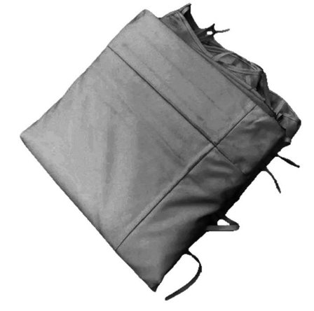 Jabo 10046 Extratak till väggpergola, 4 x 4 m, grå, Uterum