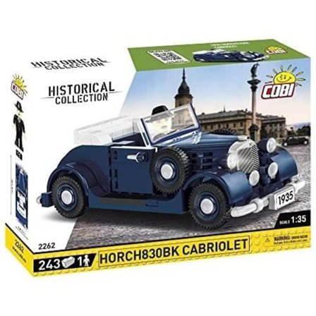 Cabriolet - COBI - Horch 830 BK - 1:35 - 243 elementtiä - Figuri Stefan Starzyński