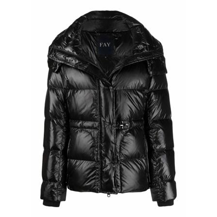 Fay - Dunjackor - Svart - Dam - Storlek: M, Dam, Storlek: M