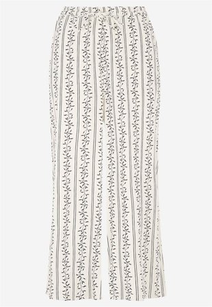 Cellbes of Sweden - Mönstrad culottebyxa - ljusbeige / mönstrad - för damer - 34/36