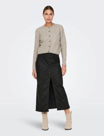 JDY Jdychloe Life L/S Cardigan Knt Noos - Beige - XL