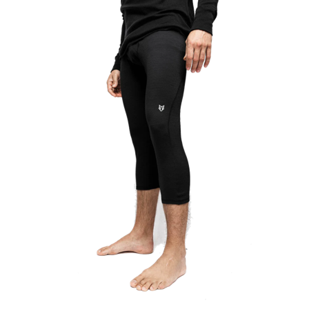 Woolf Merino M's Roni 3/4 Pant Black