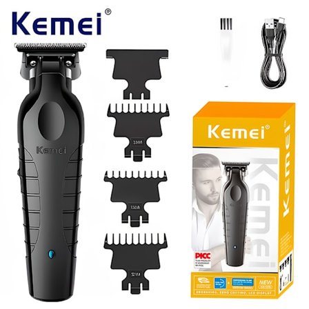 Elektrisk hårklipper KM-2299 Cross-border Elektrisk Pusher USB Olie Hoved Udskæring Saks Barber Shop Trimmer