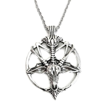 Necklace - Pentagram - Inverted - Goat - Occult