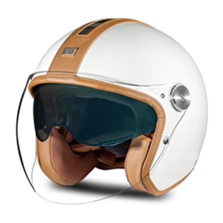 Nexx X.G30 Groovy Öppen Hjälm Vit kamel M