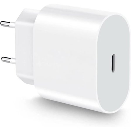 USB-C oplader - A42 - 20W - Kompatibel med iPhone 11 til 14 - Hurtigopladning Power Delivery 3.0