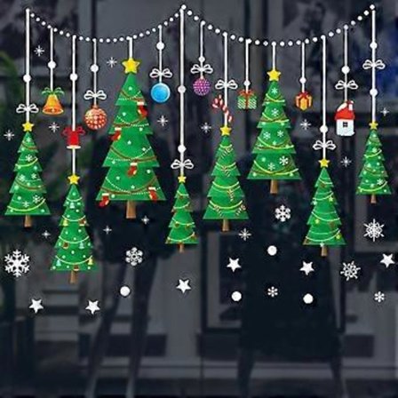 Vinduesklistermærker, Glædelig Jul