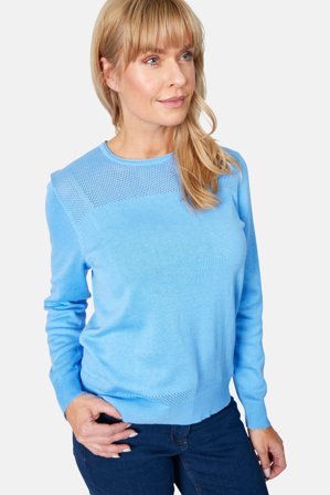 SIGNATURE - Strik - Lys Blå