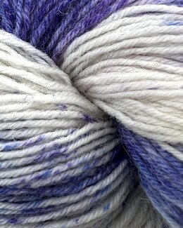 Garn Selma Lila/weiß