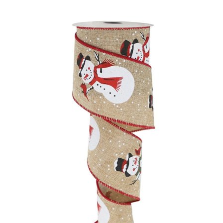 Glitter Ribbon Christmas Wired Edge 10 10