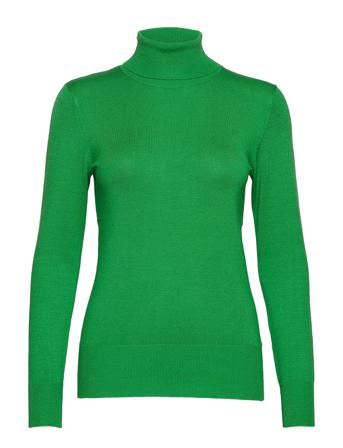 Astrid Roll Neck Turtleneck Rullekravetrøje Grøn Kaffe