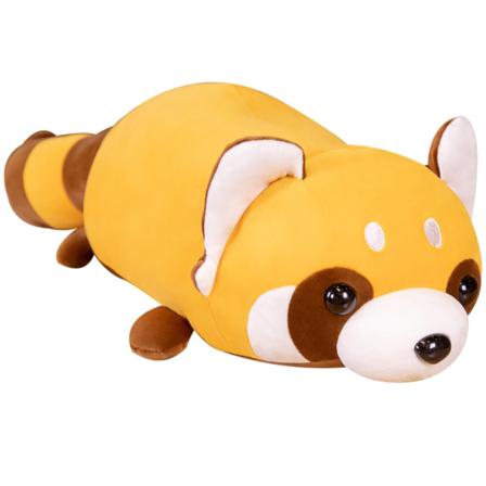 60 Cm Tecknad Lovely Raccoon Plyschkudde Söta Leksaker Mjuk