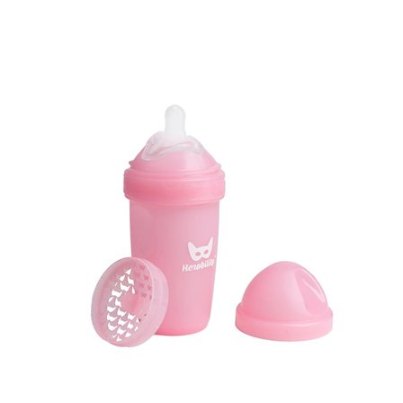 Herobility Nappflaska 240 ml Rosa