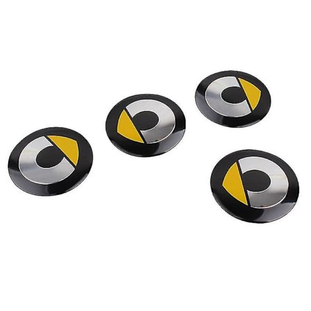 4x Bilhjul Center Hub Caps Emblem Klistermærke Dekal Til Smart Fortwo Forfour 453 451 450 452 Crossblade Roadster Cabrio City-coupe