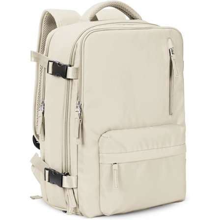 Stor reise-businessryggsekk, godkjent som håndbagasje, 17-tommers laptop-ryggsekk for kvinner, herre-ryggsekk med laptop-rom.