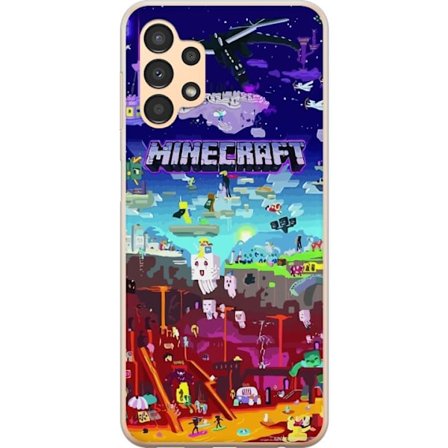 Yhteensopiva Puhelinkuori Samsung Samsung Galaxy A13 MineCraft