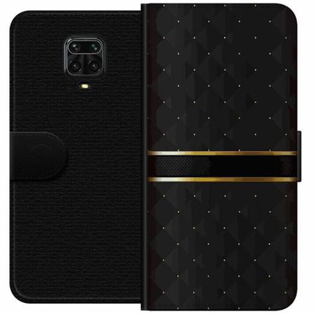 Xiaomi Redmi Note 9 Pro Plånboksfodral Golden Stripes