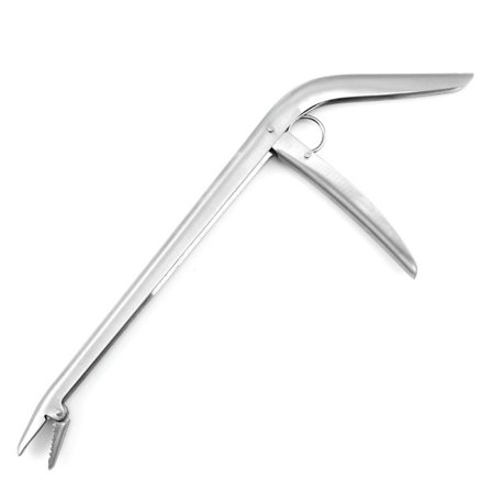 1 koukkupoistaja, ruostumattomasta teräksestä valmistettu työkalu, suolavedelle