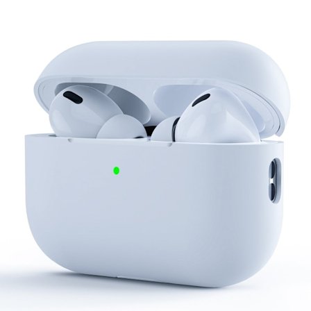 AirPods Pro 2 silikonöverdrag - Vit