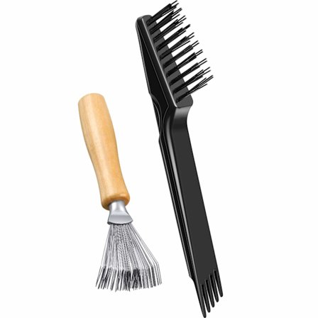 2 delar Hårborste Rengöringsverktyg Kam Rengöring Borste Kam Rengöring Borste Hårborste Rengöring Mini hårborsteborttagningsmedel för att ta bort 