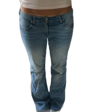 Lågmidjade jeans