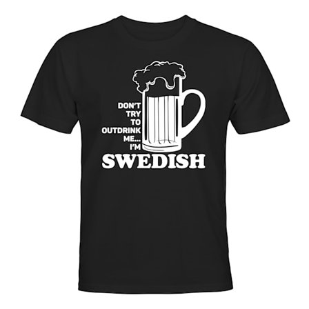 Dont Try To Outdrink Me - T-SHIRT - HERR