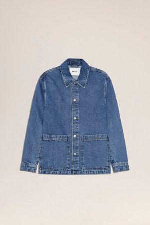 NN.07 Blaze Overshirt Herre Blå