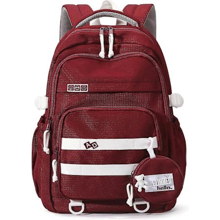 Rygsæk med stor kapacitet til teenagepiger, æstetisk skoletaske til mellemskolepiger