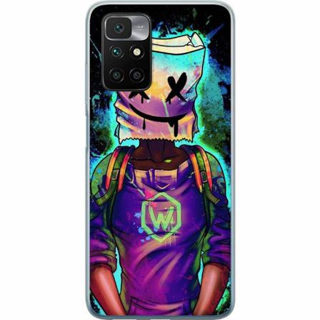 Xiaomi Redmi 10 Mjukt Skal - Fortnite Marshmello