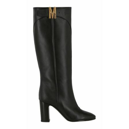 Moschino Stövlar svart, Dam, Dam, Storlek: 39 EU