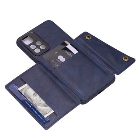 Mobilskal Kortfack - Xiaomi Redmi Note 11 Pro 5G Mörkblå