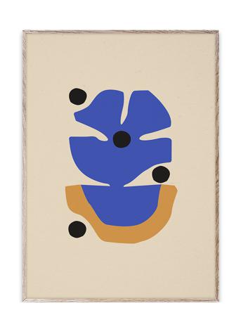 Flor Azul Home Decoration Posters & Frames Posters Graphical Patterns Multi/mønstret Paper Collective