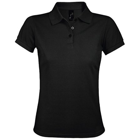 SOLs Dam/Dam Prime Pique Poloshirt M Svart