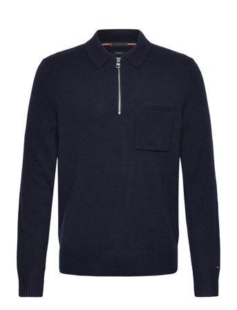 Tommy Hilfiger | Lambswool Zip Polo | XL